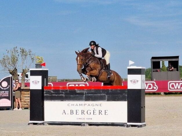 Aurore Laloux, cavalière passionnée