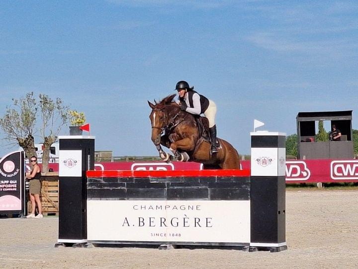 Aurore Laloux, cavalière passionnée